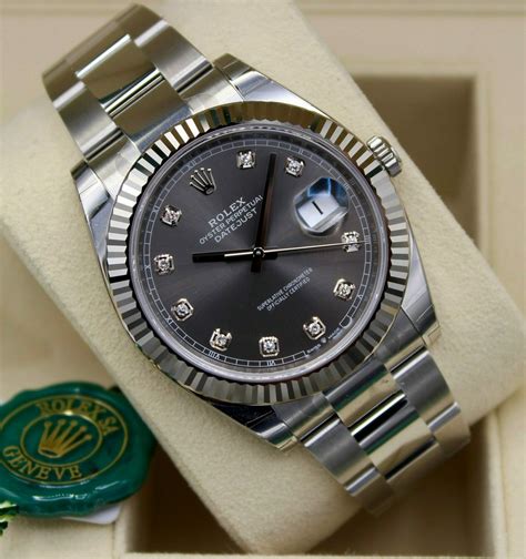 Rolex datejust 41 diamonds